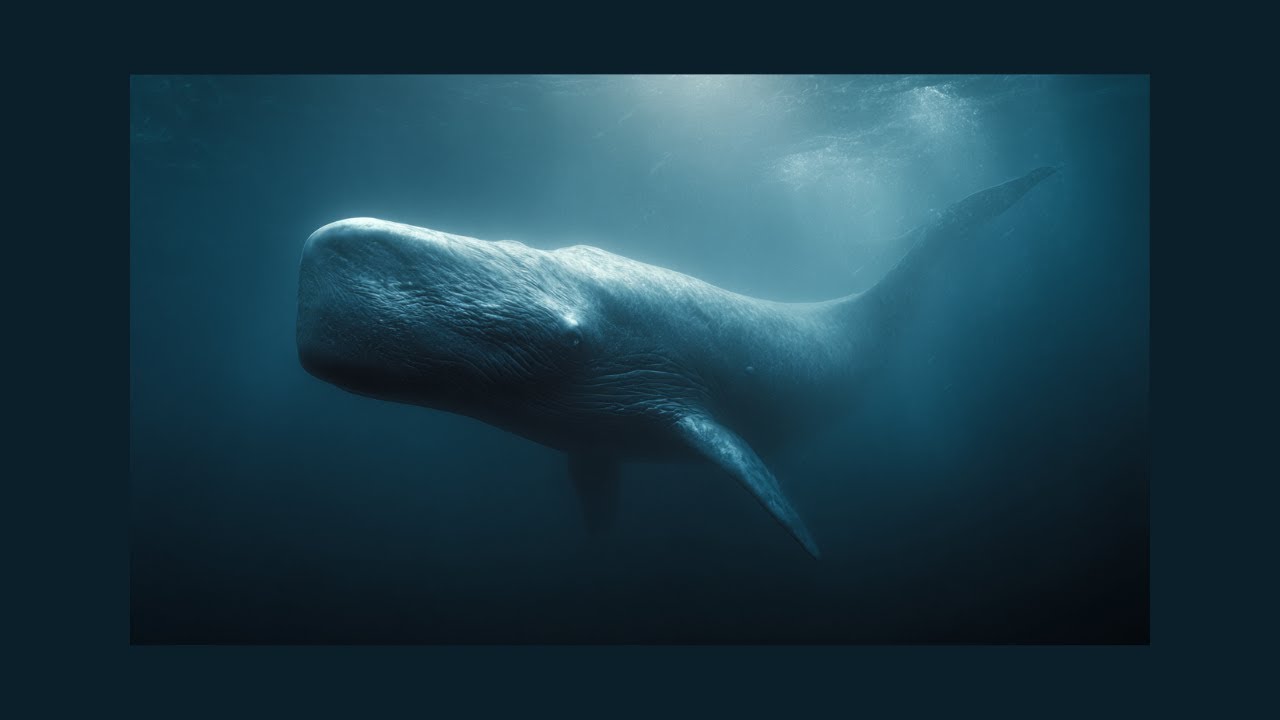 Sperm Whale – Into the Trench | Deep Sea Ambient Sound for Sleep & Meditation (1 Hour)