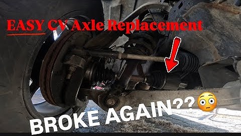 CV AXLE REPLACEMENT On Ram 1500- The EASY Way