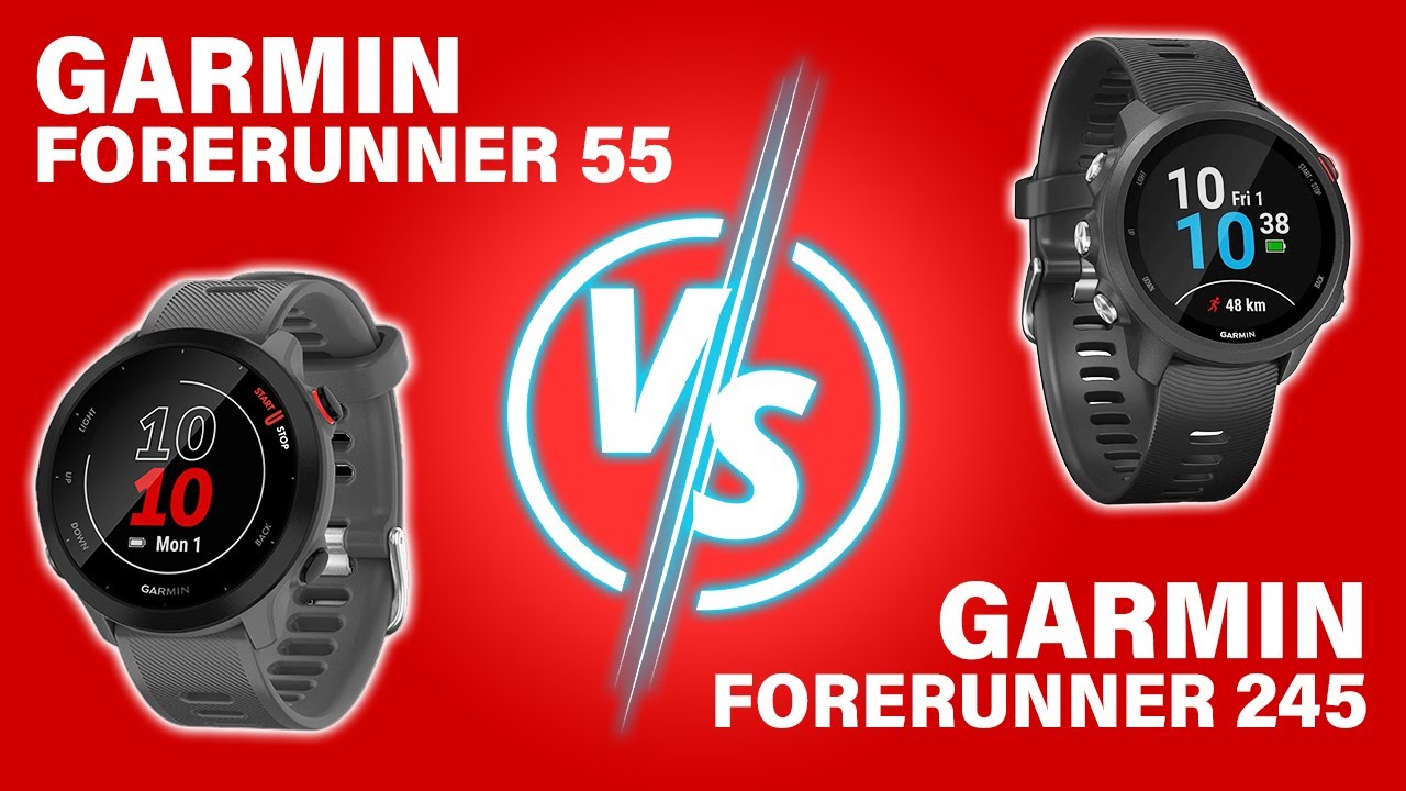 Garmin Forerunner 55 Review vs 45 vs 245 - RunToTheFinish