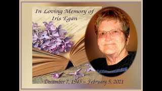 Funeral Service for Iris Egan