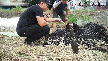 NƯỚNG CÁ RÔ PHI GIỮA CÁNH ĐỒNG VỪA THU HOẠCH LÚA XONG - Ẩm Thực Việt Nam