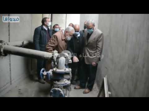 بالفيديو محافظ القليوبية يتفقد تجهيزات شركة المياه لمواجهة الطقس السيئ
