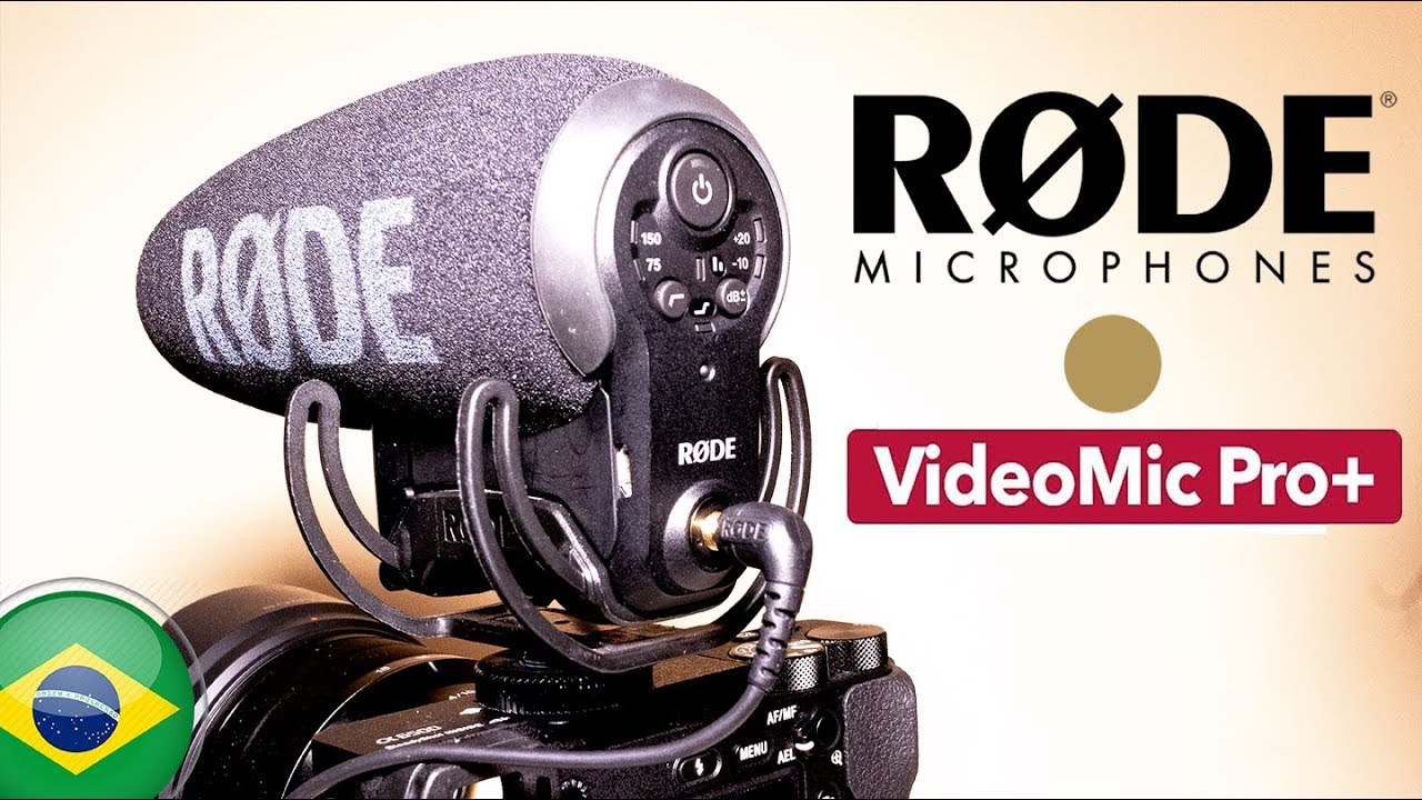 Review Microfone Shotgun Rode Videomic Pro Plus - Portugues - YouTube