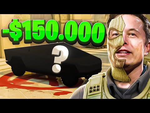 I Played CS:GO on 150.000$ Tesla (THE MOST INCREDIBLE EXPERIENCE)...