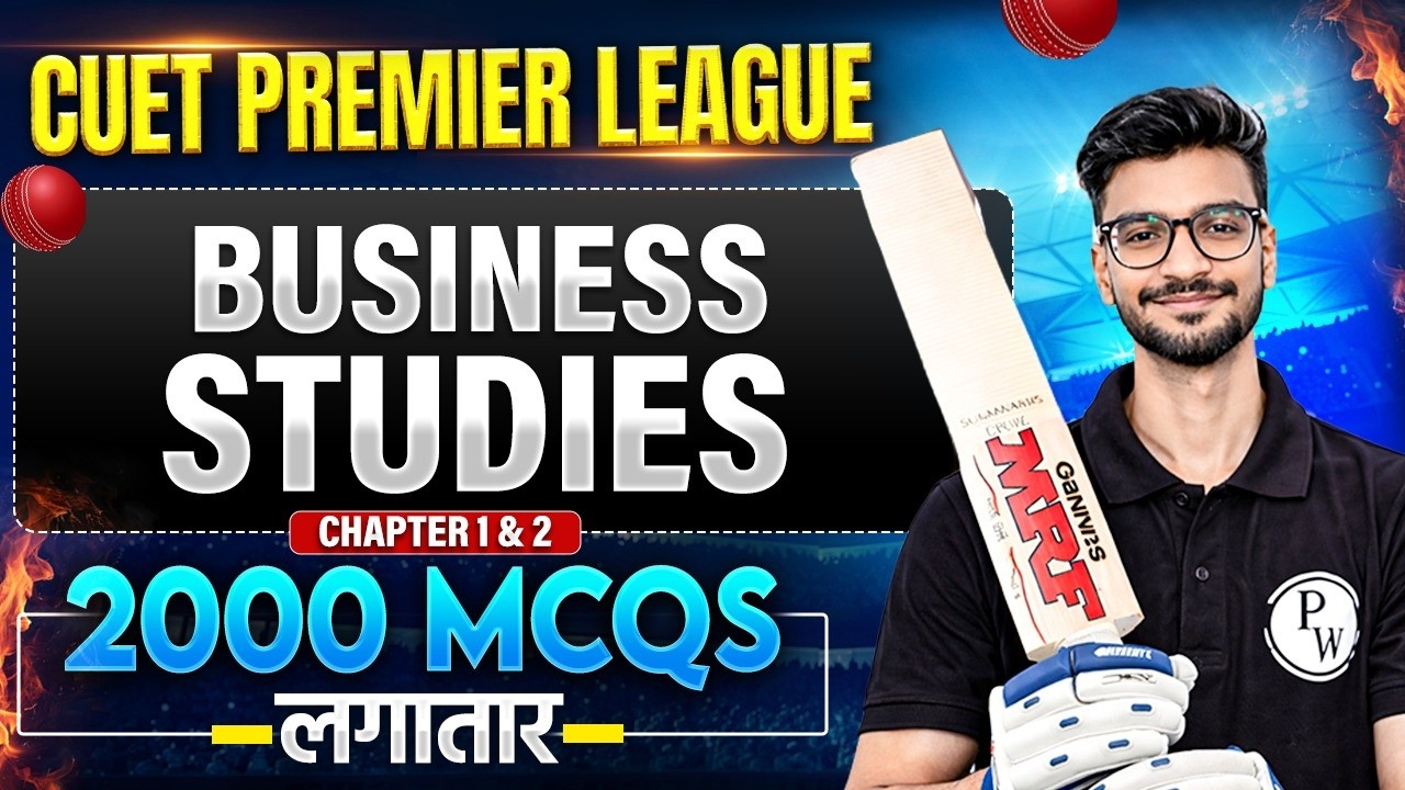 CUET Hindi Medium 2026 Business Studies Chapter 1 & 2 🔥 | Important ...