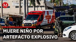 Authorities investigate the device that caused the death of a minor in Celaya, Guanajuato