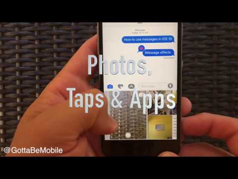 How to Use Messages in iOS 10