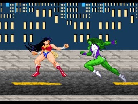 Wonder Woman vs She-Hulk