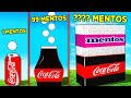 9,999,999,999 Mentos vs Soda
