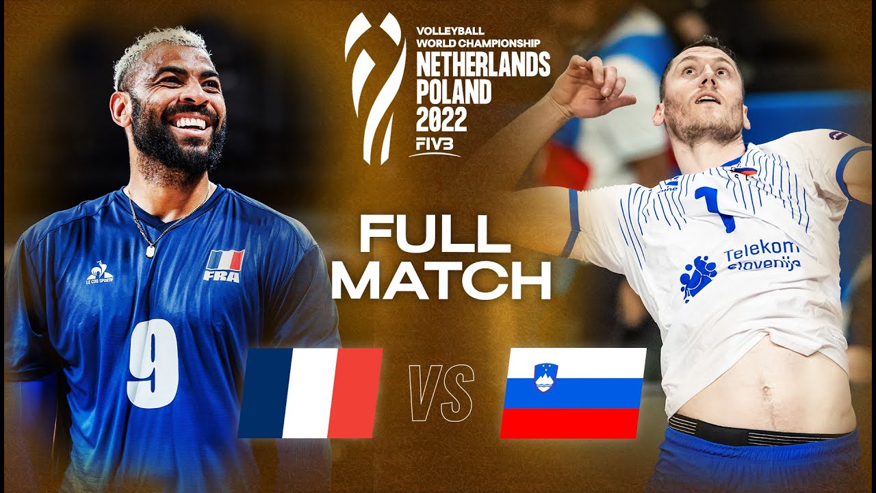 France 🇫🇷 vs. Slovenia 🇸🇮 - Men's World Championships 2022 | Full Match - Volleyball