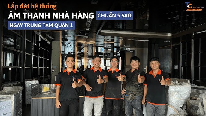 3. Cấu hình thiết bị âm thanh cho nhà hàng