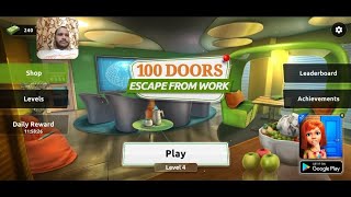 🚪100 Doors Escape From Work Level 4