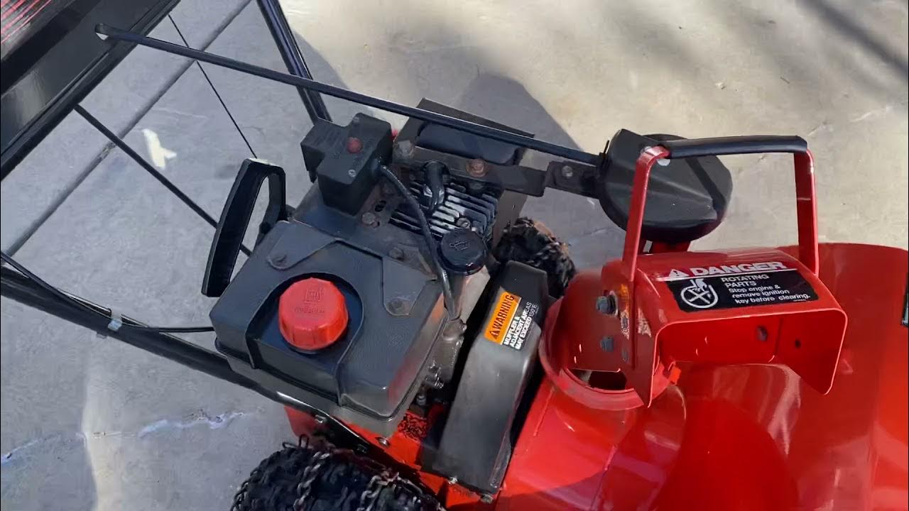 EPH 112 Ariens ST524 Snowblower; 4 cycle YouTube