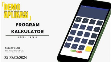 PROGRAM APLIKASI KALKULATOR SEDERHANA | WITH KODULAR