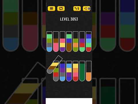 water sort puzzle - level 3053