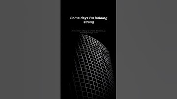 Thumbnail of Some days 🖤 Brent Morgan - lyrics Status