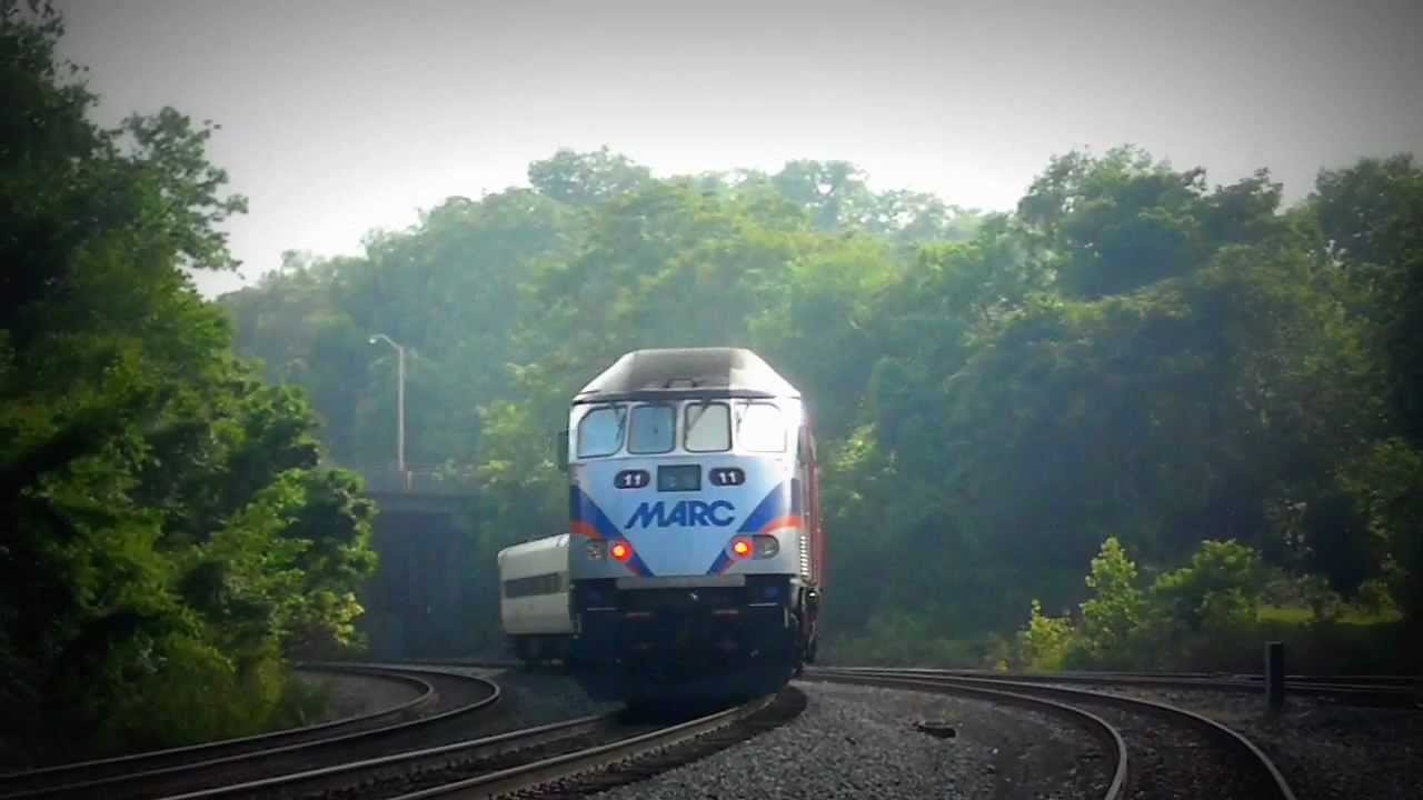 marc-two-camden-line-trains-csx-morrell-park-junction-youtube