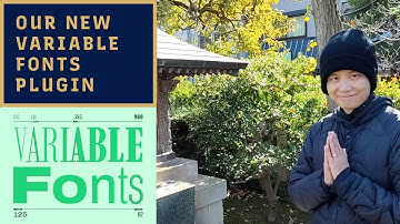 Trying out VFonts, our new Variable Fonts plugin for Canva