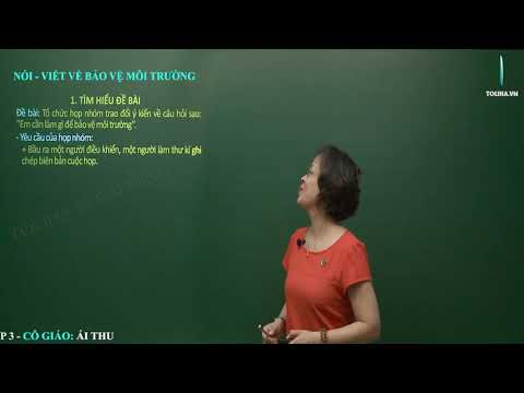 Video Thảo luận bảo vệ môi trường - Tập làm văn - Tuần 31 -... - YouTube