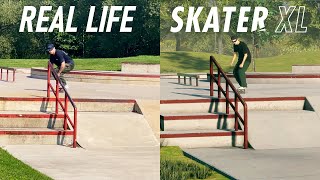 REAL LIFE vs. SKATER XL