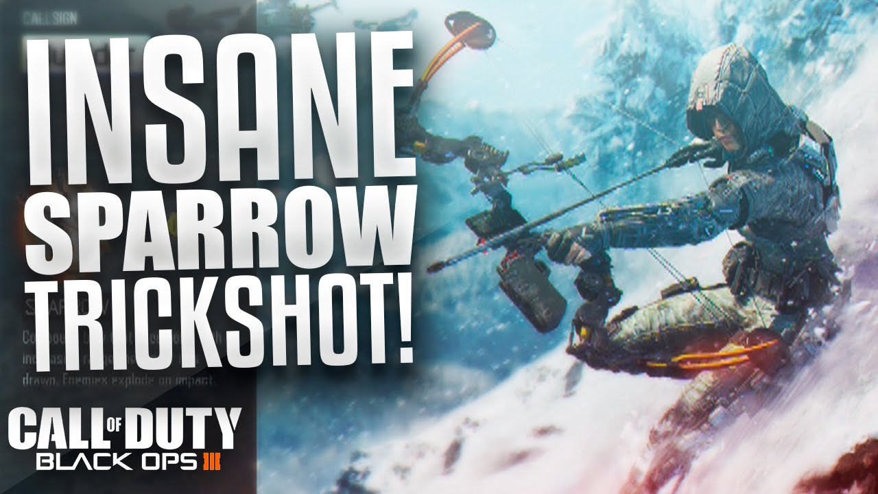 INSANE BLACK OPS 3 SPARROW TRICKSHOT!!