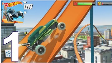 Hot Wheels : Race Off - Gameplay Walkthrough Part 1 - Level 1 Tutorial (iOS, Android)
