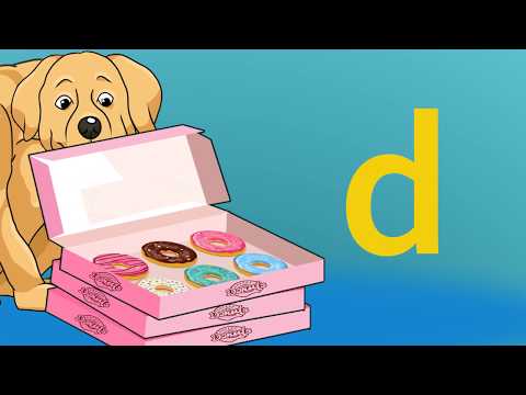 D is for Dog - Alphabet A to Z from ABC with Jilliebee