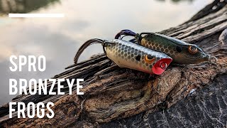 Walking Frog vs Popping Frog Fishing Challenge! | SPRO Bronzeye Frogs