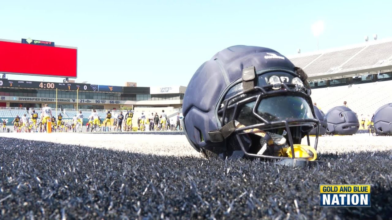 WATCH: Inside Wednesday's WVU football spring practice - YouTube
