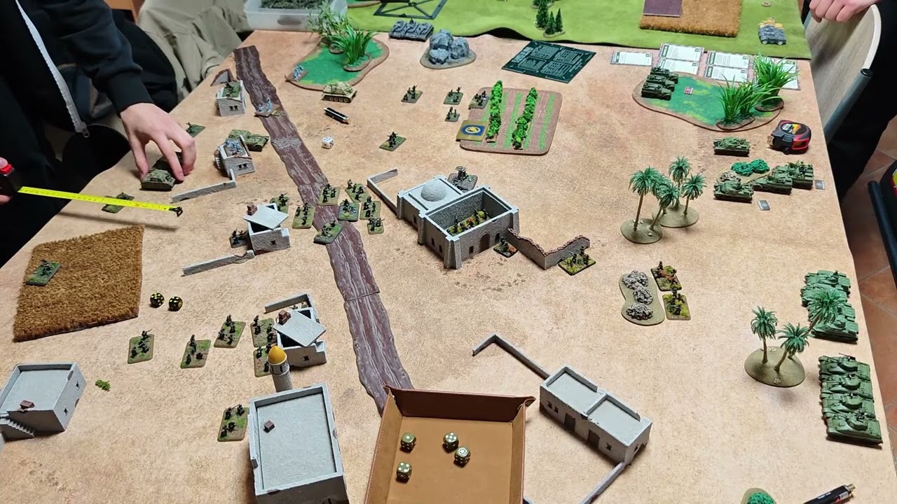 Turniej Świąteczny Flames of War (Mid War DP) Battle Report - American vs German