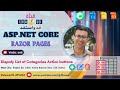 008  asp net core razor pages   dispaly list of categories