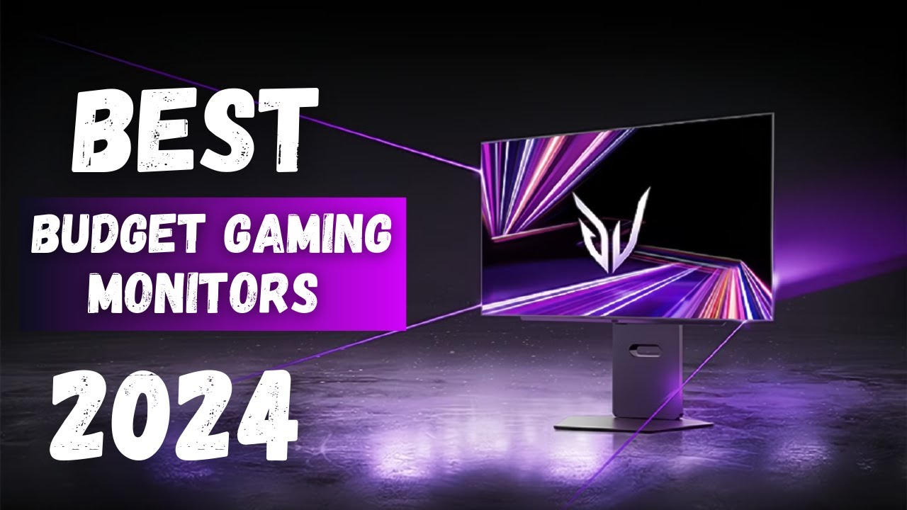 Top 5 BEST Budget Gaming Monitors in 2024 | Affordable for Gamers - YouTube