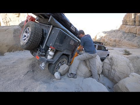 EP63 - Rock Crawling with a Turtleback Expedition Trailer?