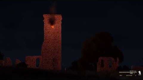 Set stuff on fire decorative | script test Arma 3