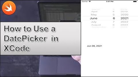 Select Date from DatePicker using Swift in IOS app development