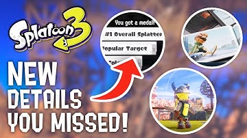 New Splatoon 3 Details You MISSED (New Features & Updates)