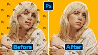 The best way to remove any Watermark in Photoshop (🔥2024 version🔥)