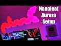 Nanoleaf Aurora Rhythm Unboxing and Setup Tutorial for Beginners EVERYTHING YOU NEED TO KNOW
