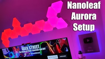Nanoleaf Aurora Rhythm Unboxing en installatiehandleiding voor beginners ALLES WAT JE MOET WETEN