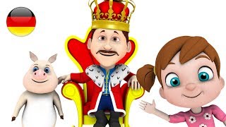 Alter König Cole | Deutsche Kinderlieder | Vorschulische Lieder | Reime Für Babies | Wiegenlied
