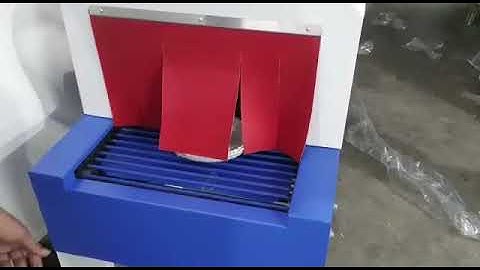 Semi automatic L Sealer with shrink tunnel machine
