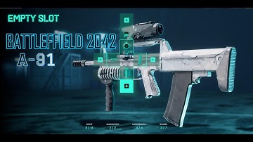 BATTLEFFIELD 2042 A-91 Assault Rifles Game Play 2023