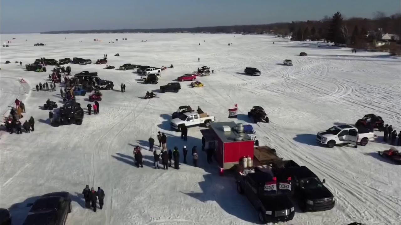 Tipup town Houghton Lake Michigan 2/27/2021 YouTube