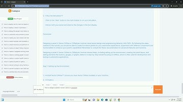 how to design a panel in vector canoe or canalyzer