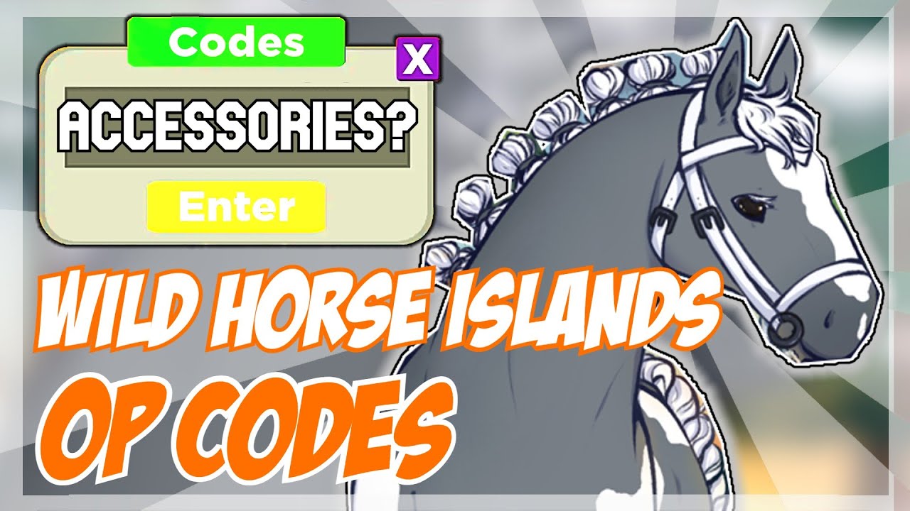 Roblox : Code Wild Horse Islands December 2023 - Alucare