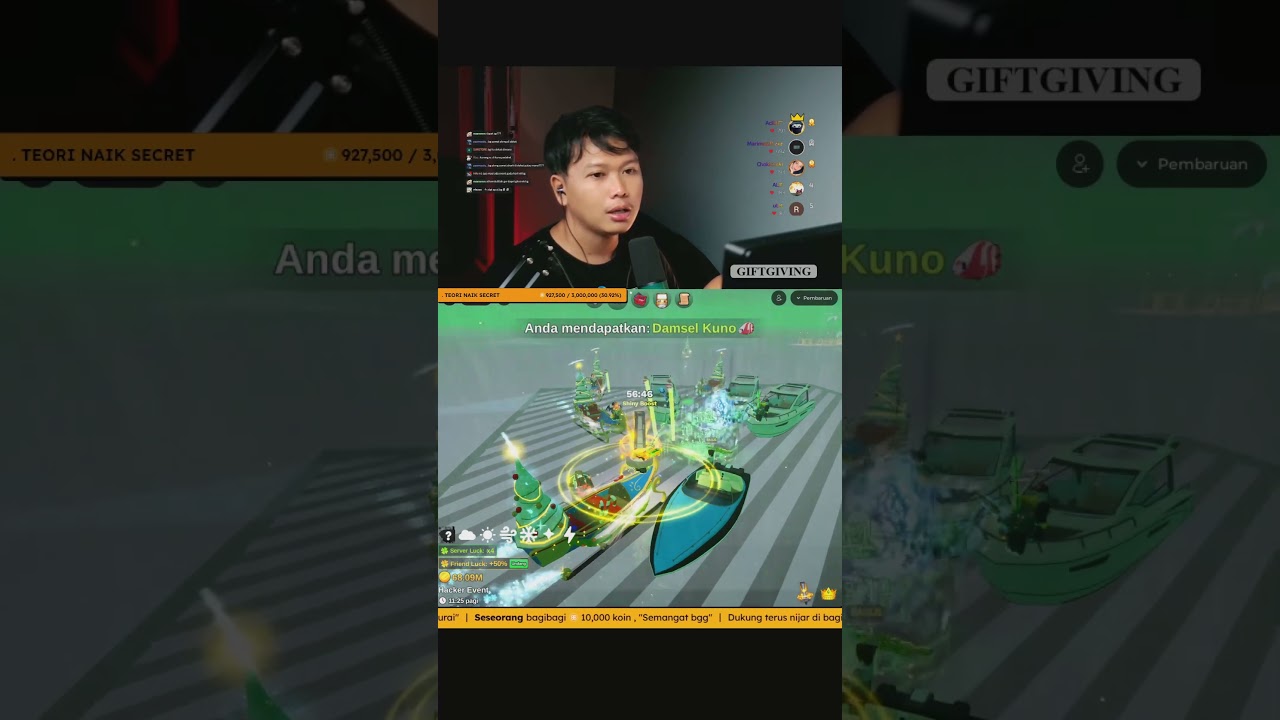 3 Lokasi Map Event Hacker di game fish it 