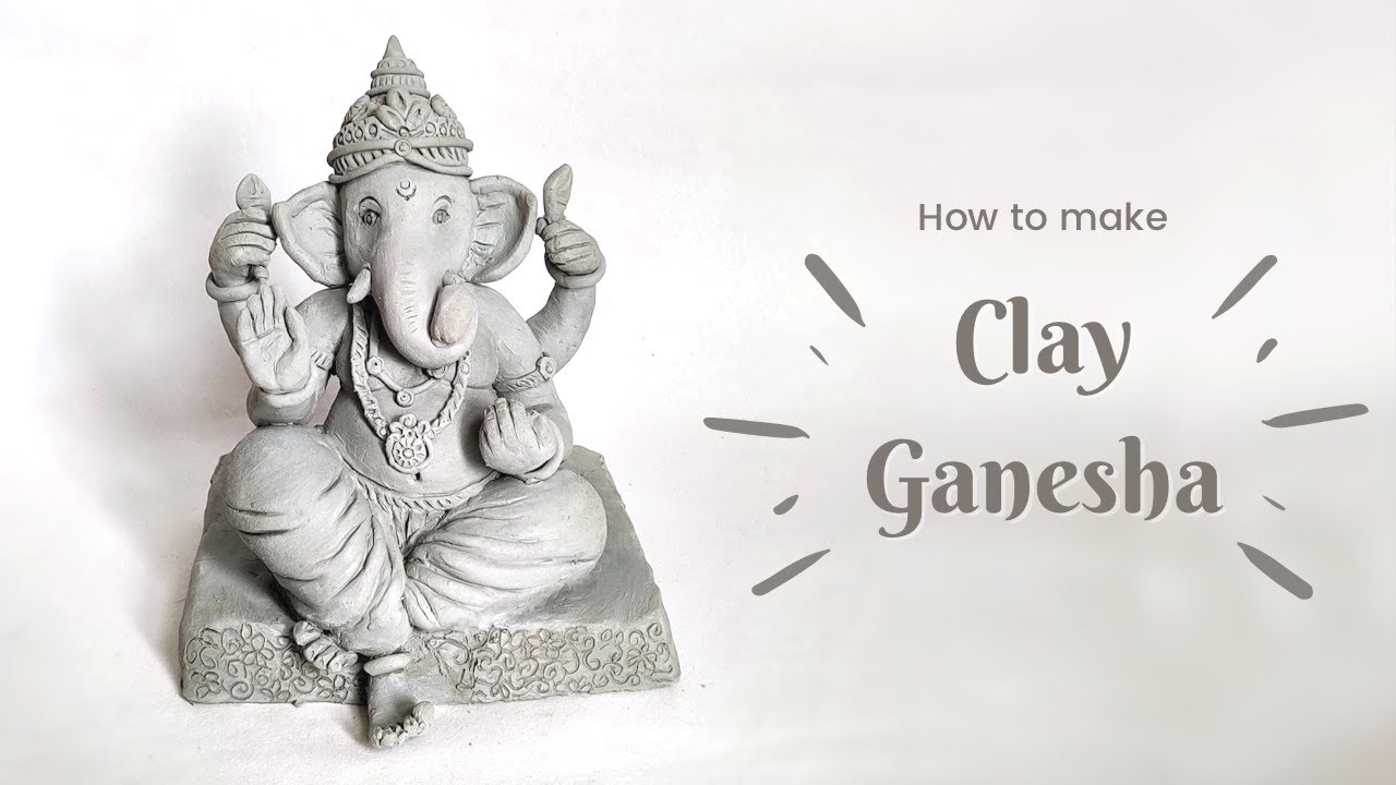 How To Make Eco Friendly Ganesha Idol At Home How To Make Eco Friendly Ganesha Idol At Home