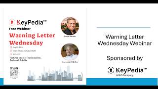 The Right Way to Respond to an FDA-483 | Warning Letter Wednesday - July 2026
