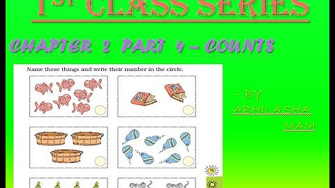 1st Class Series | Maths | Chapter 2 Part 4 - by Abhilasha mam