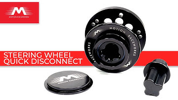 New Motion Raceworks 5 & 6 Bolt Steering Wheel Quick Release Hub